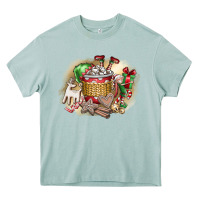 Arona Christmas Elf Heavy Core Tee - CowhideDigitalArt