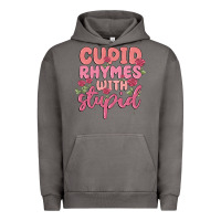 Pigment Tornado cupid rhymes with stupid Urban Hoodie - MaliasSmallBusiness