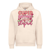 Sandshell cupid rhymes with stupid Urban Hoodie - MaliasSmallBusiness