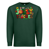 Sports Green jolly teacher Premium Sweatshirt - AdoDesignShop