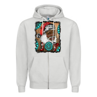 Dove Grey african american santa joy Zipper Hoodie - RanaPortraitStore