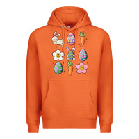 Carrot easter doodles Premium Hoodie - MaliasSmallBusiness