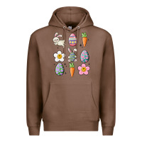 Chestnut easter doodles Premium Hoodie - MaliasSmallBusiness