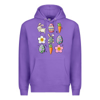 Easter Doodles Premium Hoodie | Teevron