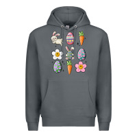 Rock easter doodles Premium Hoodie - MaliasSmallBusiness