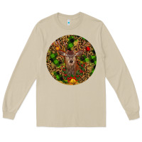 Mushroom Christmas Reindeer Long Sleeve Tee - RanaPortraitStore