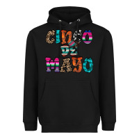 Black cinco de mayo Heavyweight Hoodie - RacoonDesign