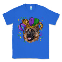 True Royal mardi gras hat german shepherd Classic Tee - RanaPortraitStore