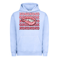 Pigment Grape Ice xoxo checker lips Urban Hoodie - MaliasSmallBusiness