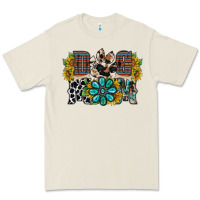 Bone dog mom western Premium Tee - RacoonDesign