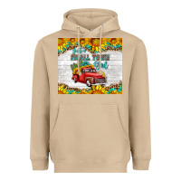 Mushroom just a small town girl with car Heavyweight Hoodie - HRA Design Shop