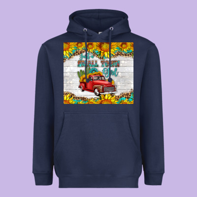 Just A Small Town Girl With Car Heavyweight Hoodie Designed By Hra Design Shop
