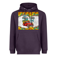 Plum just a small town girl with car Heavyweight Hoodie - HRA Design Shop
