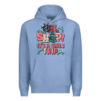 Colony Blue oh ship it's a girls trip Premium Hoodie - MaliasSmallBusiness