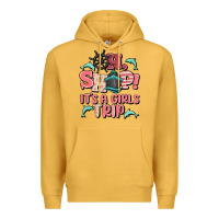 Mustard oh ship it's a girls trip Premium Hoodie - MaliasSmallBusiness