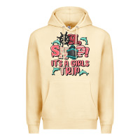 Pina Colada oh ship it's a girls trip Premium Hoodie - MaliasSmallBusiness