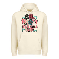 Sandshell oh ship it's a girls trip Premium Hoodie - MaliasSmallBusiness