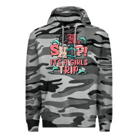 Slate Camo oh ship it's a girls trip Premium Hoodie - MaliasSmallBusiness