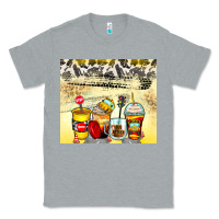 Heather Grey bus driver coffee cups Classic Tee - Zillion Design Studio