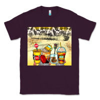 Plum bus driver coffee cups Classic Tee - Zillion Design Studio