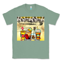 Sage bus driver coffee cups Classic Tee - Zillion Design Studio
