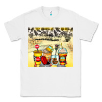 White bus driver coffee cups Classic Tee - Zillion Design Studio