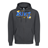 Smoke aunt volleyball Zipper Hoodie - Zillion Design Studio