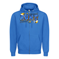True Royal aunt volleyball Zipper Hoodie - Zillion Design Studio