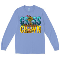 Colony Blue the cross before the crown Long Sleeve Tee - texasbilliewilder