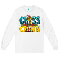 White the cross before the crown Long Sleeve Tee - texasbilliewilder