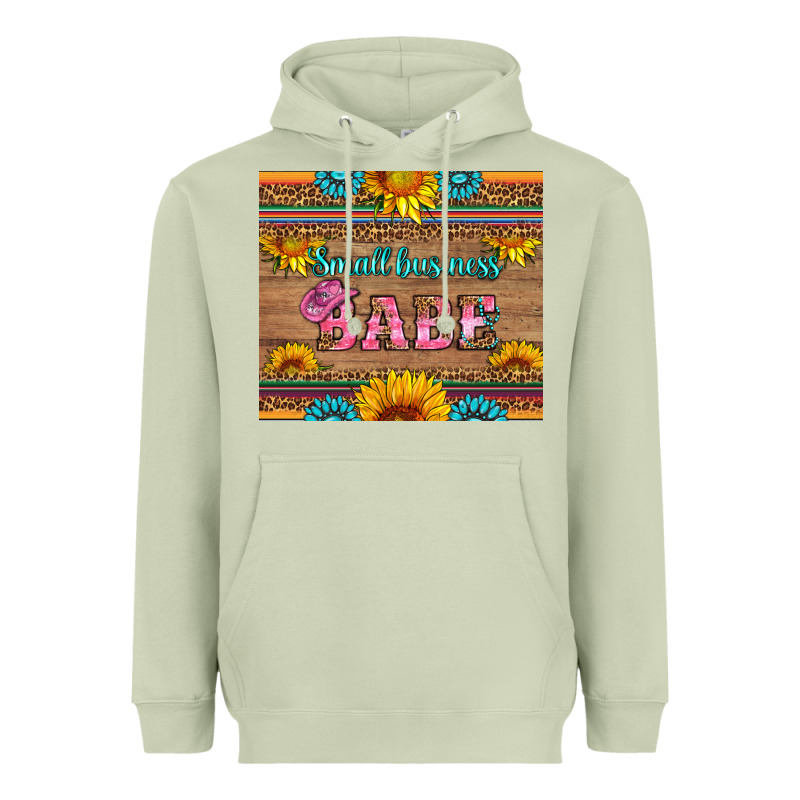 Small Business Babe Heavyweight Hoodie by HRA Design Shop | Teevron
