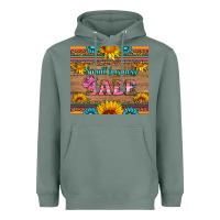 Sage small business babe Heavyweight Hoodie - HRA Design Shop