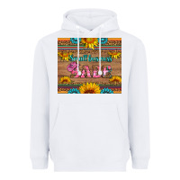 White small business babe Heavyweight Hoodie - HRA Design Shop