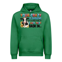 Emerald your crazy is showing you might want to tuck that Urban Hoodie - MaliasSmallBusiness