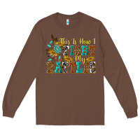 Chestnut this is how i fight my battles Long Sleeve Tee - texasbilliewilder
