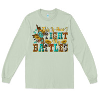 Matcha this is how i fight my battles Long Sleeve Tee - texasbilliewilder