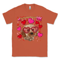Copper valentine's day cockapoo Classic Tee - RanaPortraitStore