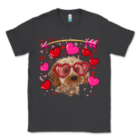 Smoke valentine's day cockapoo Classic Tee - RanaPortraitStore