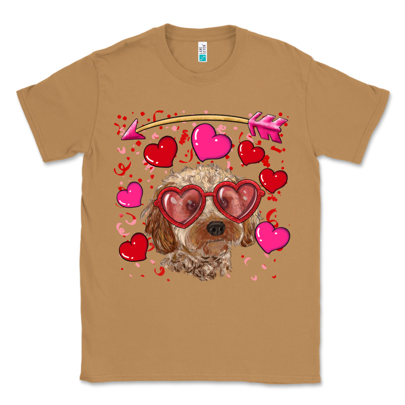 Valentine's Day Cockapoo Classic Tee by RanaPortraitStore | Teevron