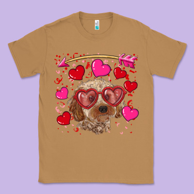 Classic Tee valentine's day cockapoo