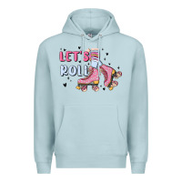 Blue Mist let's roll Premium Hoodie - MaliasSmallBusiness