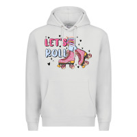 Dove Grey let's roll Premium Hoodie - MaliasSmallBusiness