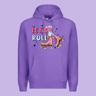 Let's Roll Premium Hoodie Designed By Maliassmallbusiness
