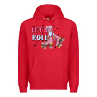Red let's roll Premium Hoodie - MaliasSmallBusiness