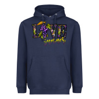 Navy love summer Heavyweight Hoodie - CowhideDigitalArt