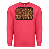 Cardinal christmas gingerbread man and house background Premium Sweatshirt - BundleAndBundleShop