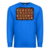 True Royal christmas gingerbread man and house background Premium Sweatshirt - BundleAndBundleShop