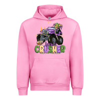 Fuchsia Pink beads crusher Urban Hoodie - MaliasSmallBusiness