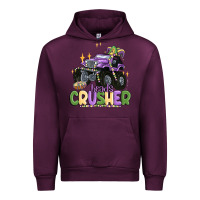 Mauve Wine beads crusher Urban Hoodie - MaliasSmallBusiness