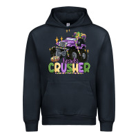Navy beads crusher Urban Hoodie - MaliasSmallBusiness